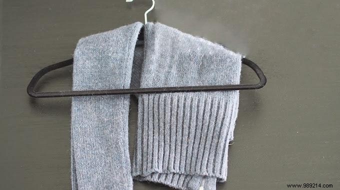How to Hang Sweaters on Hangers Without Stretching or Deforming Them