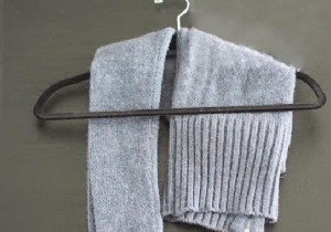 How to Hang Sweaters on Hangers Without Stretching or Deforming Them