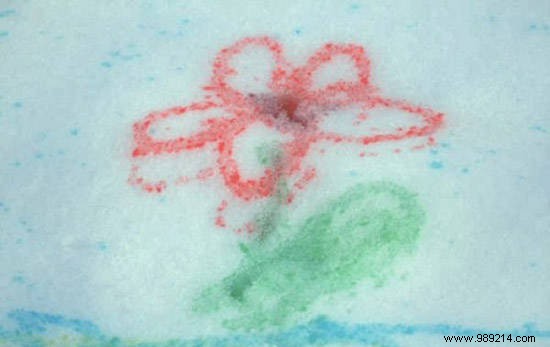 Quick DIY Snow Paint: Easy Winter Fun for Kids with Food Coloring