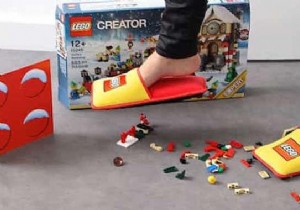 LEGO s Anti-LEGO Slippers: Ending 66 Years of Barefoot Brick Pain