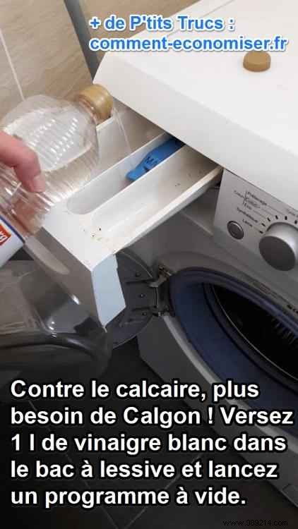 Ditch Calgon: Descale Your Washing Machine with White Vinegar