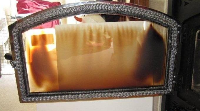 Effortless Newspaper Trick to Clean Fireplace Insert Glass Naturally