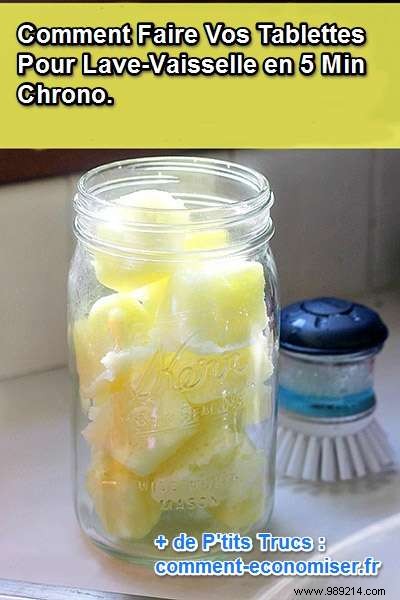 DIY Dishwasher Tablets: Easy 5-Minute Recipe for Spotless, Fresh-Smelling Dishes