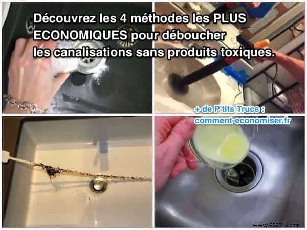 4 Cost-Effective Ways to Unclog Drains Naturally – Ditch Toxic Chemicals