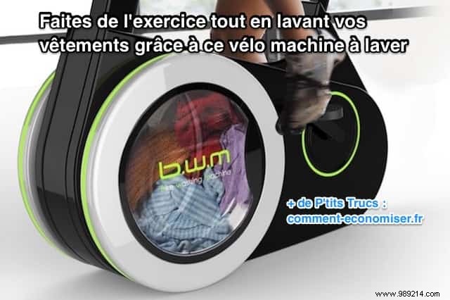 Bike Washing Machine: Pedal to Wash Clothes, Exercise, and Save Energy