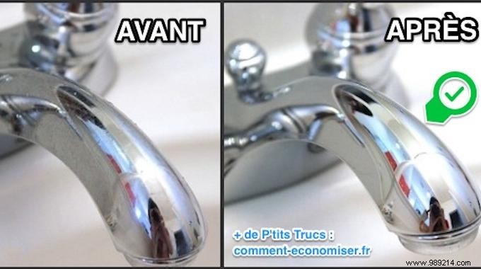 Restore Chrome Faucets to a Brilliant Shine with This Simple White Vinegar Trick