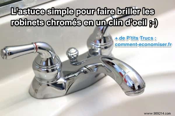Restore Chrome Faucets to a Brilliant Shine with This Simple White Vinegar Trick
