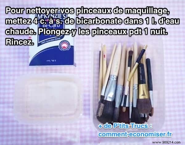 Proven Baking Soda Method to Deep Clean Makeup Brushes Overnight