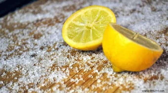 How to Deep Clean and Sanitize Your Wooden Cutting Board with Lemon and Salt