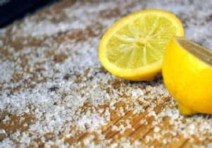 How to Deep Clean and Sanitize Your Wooden Cutting Board with Lemon and Salt