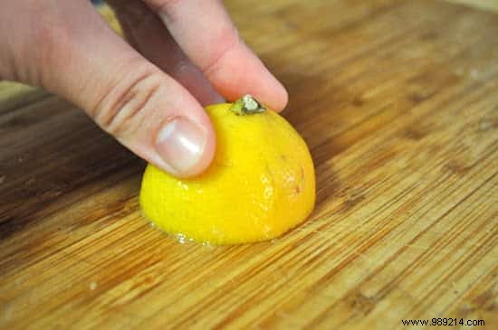 How to Deep Clean and Sanitize Your Wooden Cutting Board with Lemon and Salt