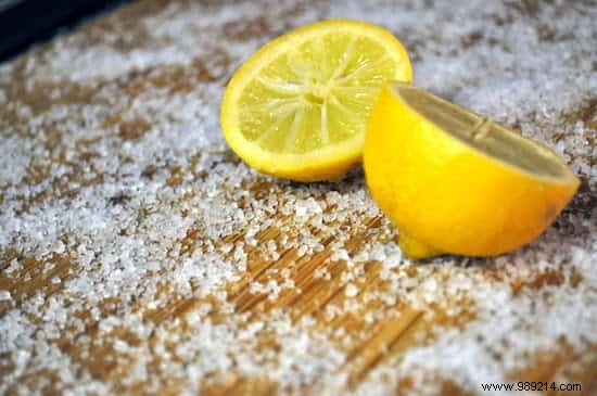 How to Deep Clean and Sanitize Your Wooden Cutting Board with Lemon and Salt