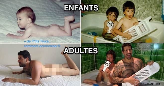 Two Brothers  Heartwarming Mother s Day Gift: Recreating Childhood Photos