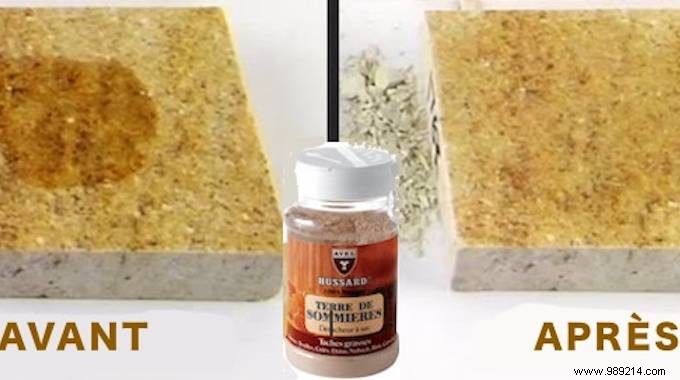 How to Safely Remove Grease Stains from Natural Stone Floors Using Sommières Earth