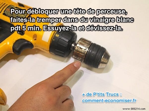 Unlock a Stuck Drill Chuck with White Vinegar: Proven DIY Fix