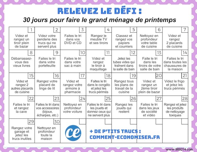 30-Day Spring Cleaning Challenge: Declutter and Refresh Your Entire Home