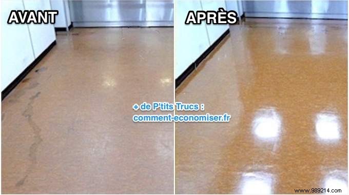 Restore the Shine to Your Vinyl and Linoleum Floors with This Natural White Vinegar Trick