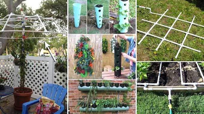 20 Genius Ways to Repurpose PVC Pipes in Your Garden