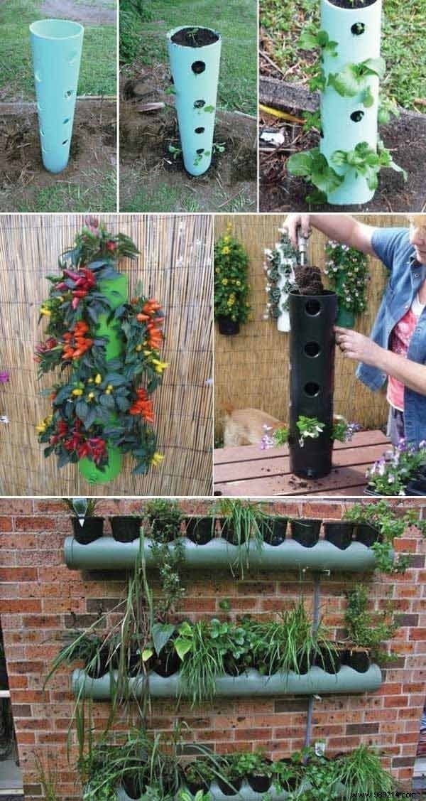 20 Genius Ways to Repurpose PVC Pipes in Your Garden
