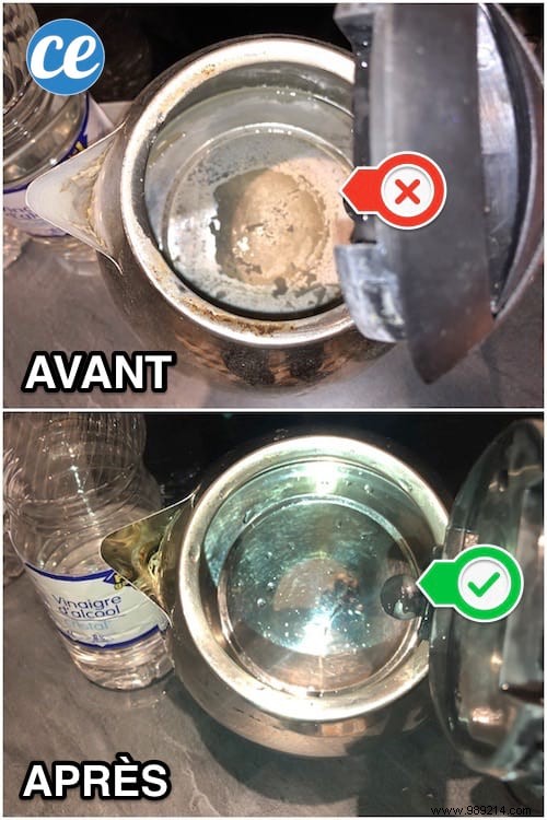 How to Remove Limescale from Your Kettle Easily with White Vinegar