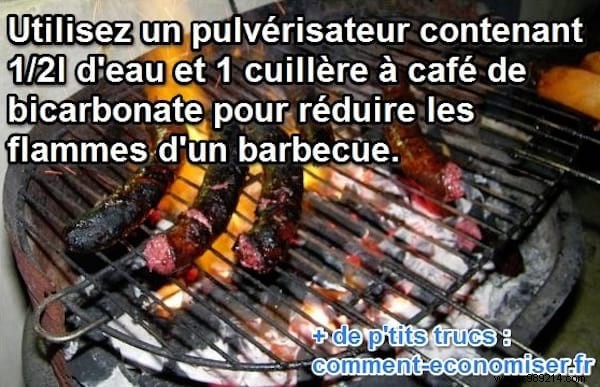 Quickly Tame BBQ Flare-Ups in Seconds with a Simple Baking Soda Trick