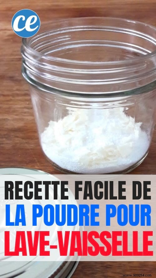 Homemade Natural Dishwasher Detergent: Simple Recipe Ready in 2 Minutes