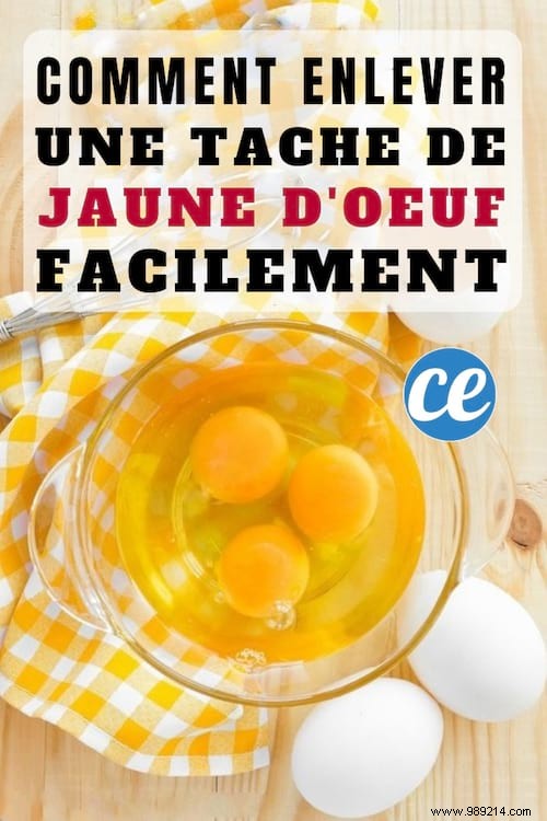 How to Remove Egg Yolk Stains from Clothes Easily with White Vinegar