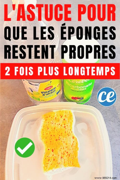 Extend Your Kitchen Sponges  Life Twice as Long: Baking Soda and Vinegar Trick