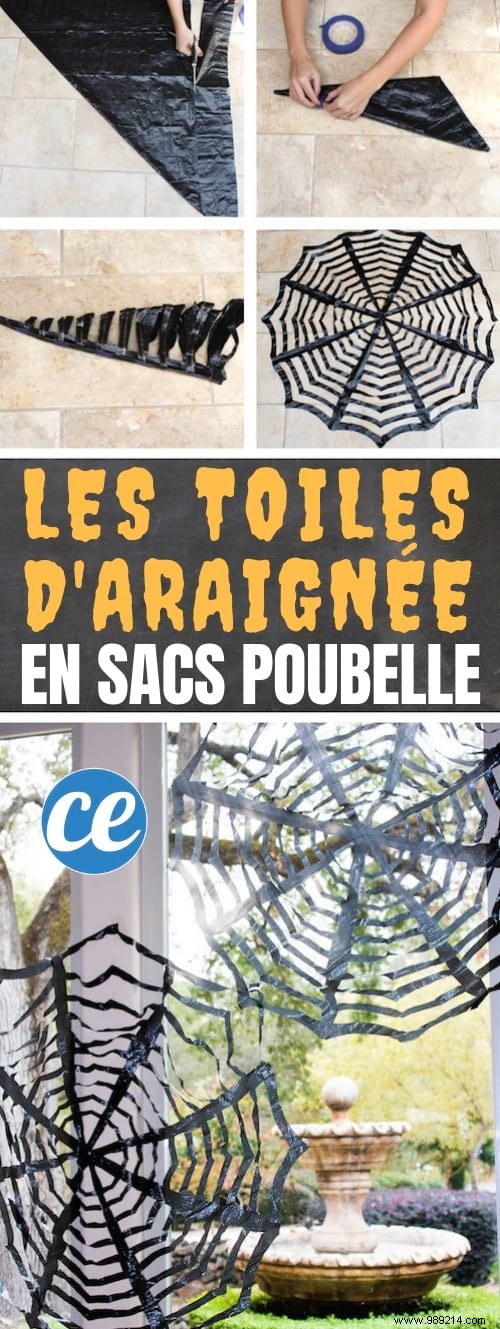 DIY Halloween Cobwebs from Trash Bags: Quick, Realistic Tutorial