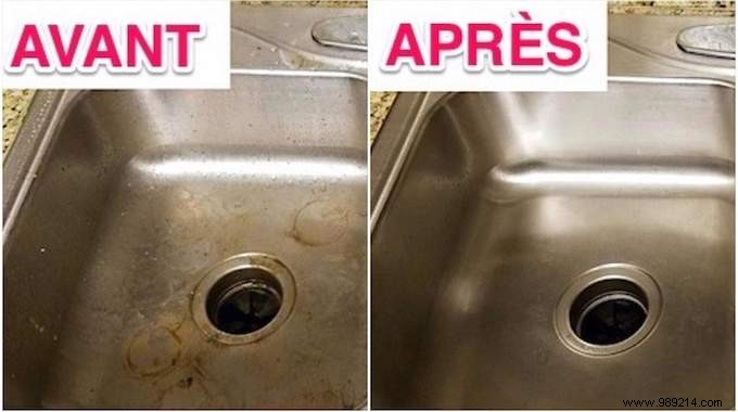 How to Easily Clean and Shine a Dirty, Clogged Sink with Baking Soda and Vinegar