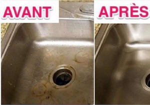 How to Easily Clean and Shine a Dirty, Clogged Sink with Baking Soda and Vinegar