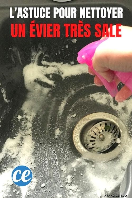 How to Easily Clean and Shine a Dirty, Clogged Sink with Baking Soda and Vinegar