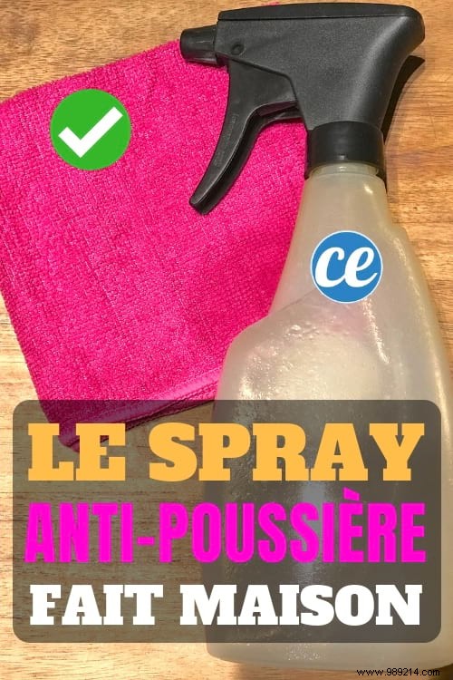 DIY Anti-Dust Spray: Proven Homemade Recipe Ready in 2 Minutes