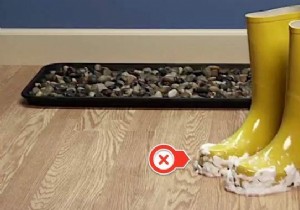 Simple Pebble Tray Hack: Dry Snowy Boots Without Messy Floor Puddles