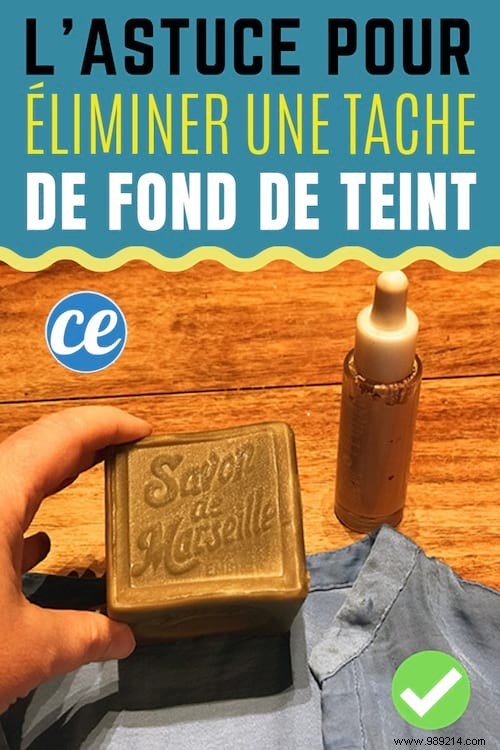 How to Effortlessly Remove Foundation Stains from Clothes with Marseille Soap