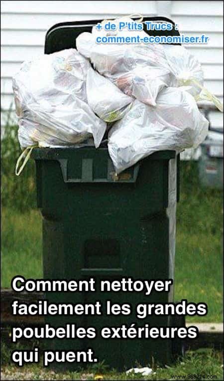 How to Easily Clean, Disinfect, and Deodorize Large Outdoor Trash Cans