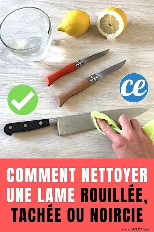 Revive Rusty, Stained, or Blackened Knife Blades: The Proven Lemon Water Trick for Like-New Shine