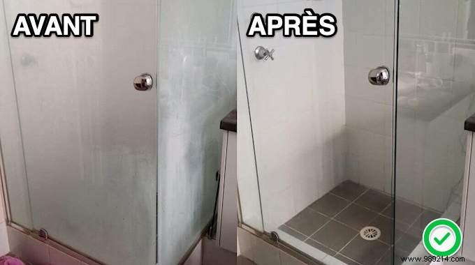 Effortless Shower Cleaning: Lemon and Coarse Salt for Spotless Walls