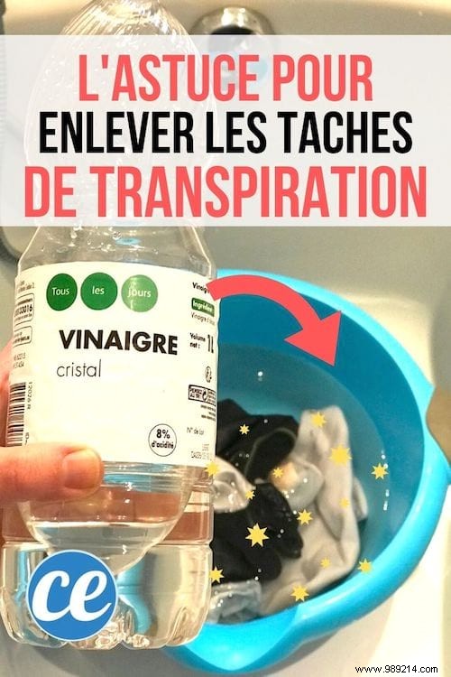 Effortless Vinegar Soak: Remove Stubborn Sweat Stains from Clothes