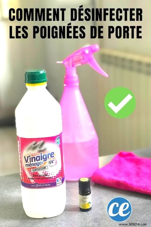 How to Disinfect Door Handles with White Vinegar: Dr. Damien Mascret s Proven COVID-19 Tip