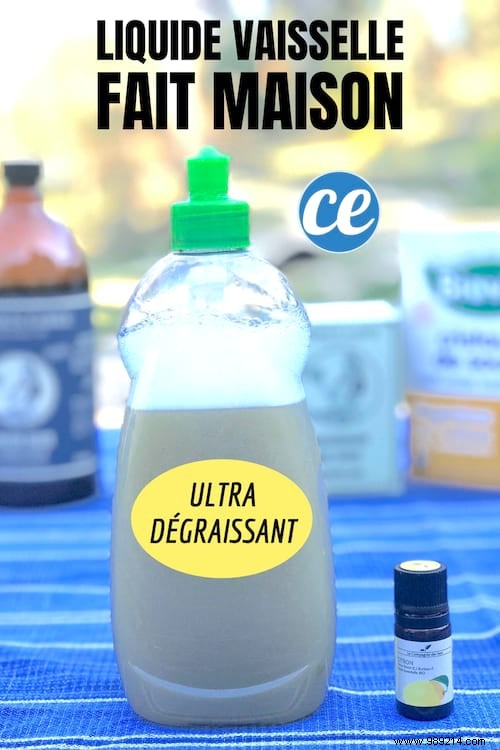 Easy DIY Ultra-Degreasing Dish Soap: Natural Homemade Recipe