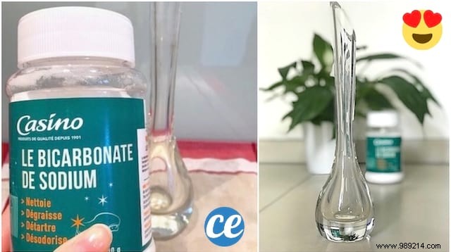 Effortless Baking Soda Trick for Cleaning Narrow-Neck Vases