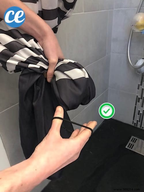 Prevent Shower Curtain Mold Forever: The Proven Elastic Band Trick