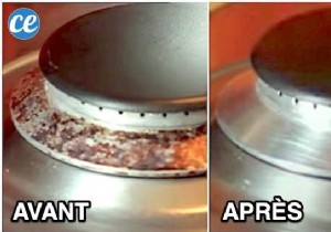 Effortless Gas Stove Burner Cleaning: Soda Crystals Trick—No Scrubbing Required