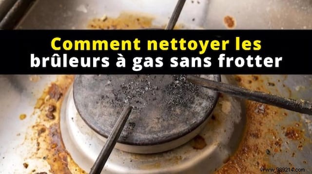 Effortless Gas Stove Burner Cleaning: Soda Crystals Trick—No Scrubbing Required