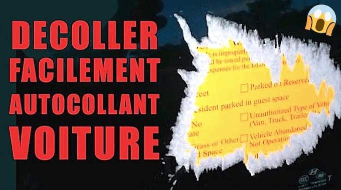 Remove Car Stickers Effortlessly with White Vinegar – No Residue or Paint Damage