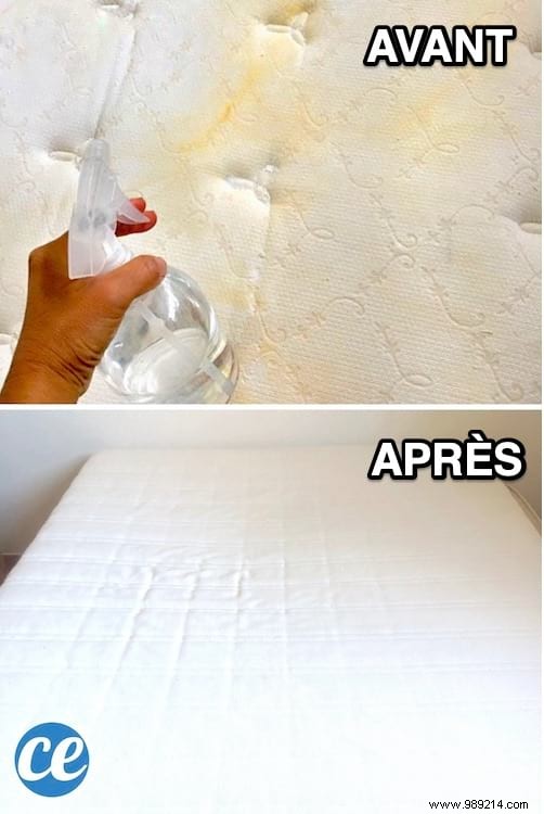 How to Naturally Clean a Stained and Yellowed Mattress in Just 10 Minutes