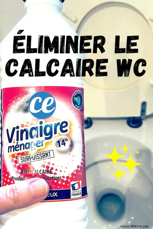 Effortless Limescale Removal: Clean Toilet Walls and Rims Overnight with White Vinegar
