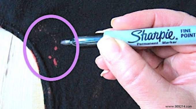 Easy DIY Fix: Remove Bleach Stains from Black Clothes with a Permanent Marker