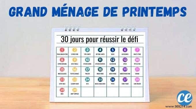 30-Day Spring Cleaning Challenge: Declutter and Organize Your Home with Ease